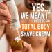 Sensitive Skin Shaving Cream for Men | Irritation-Free Face & Body Glide | Protect Against Razor Burn - Everyday Comfort - Buy Online on SooperMarket.com