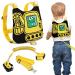Toi Bani Toddlers Leash for Boys | Anti Lost Wrist Link 4 in 1 Child Safety Harness | Excavator&Dinosaur Design - Buy Online on SooperMarket.com