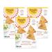 Simple Mills Veggie Flour Pita Crackers, Himalayan Salt - Gluten Free, Vegan, Healthy Snacks, Paleo Friendly, 4.25 Ounce (Pack of 3) Himalayan Salt 4.25 Ounce (Pack of 3)