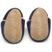 Dotty Fish Suede Baby Slippers | Warm Fleece Lined | Non-Slip Soft Sole for Boys and Girls | Navy | 2-3 Years - Buy Online on SooperMarket.com