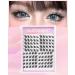 Outopen Manga Lash Clusters Fox Eye Lashes - DIY Lash Extension Kit with C Curl Natural Wispy Fairy Lashes Bond & Seal Tweezers | Shop Internationally - Buy Online on SooperMarket.com