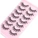 Manga Lashes: Natural Wet Look 3D Spiky False Eyelashes for Anime Cosplay & Korean Makeup by Geeneiya - Buy Online on SooperMarket.com