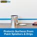 ScotchBlue Pre-Taped Painter's Plastic with Dispenser  Prepares and Protects in One Easy Step  Multi-Surface Painter's Tape and Plastic for Indoor Use  24 Inches x 30 Yards  1 Roll With Dispenser 24 Width - Buy Online on SooperMarket.com