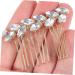 FOYTOKI Fashionable Diamond Hair Accessories Hair Combs for Women Decorative Hair Combs Hair Comb Clips Girl Headpiece Hair Accessories for Hair Comb for Thin Hair - Buy Online on SooperMarket.com