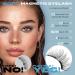 Pawotence Magnetic Eyelashes - No Glue No Eyeliner | Easy Wear Reusable Kit | Soft Magnets | 1 Pair Style III - Buy Online on SooperMarket.com