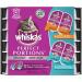WHISKAS Perfect Portions Meaty Selections Adult Wet Cat Food Pat + Cuts in Gravy Chicken & Tuna (12x75g Trays) - Buy Online on SooperMarket.com
