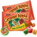 Caramel Apple Lollipops, Green, Golden, and Red Apples Flavored Suckers, Fall Themed Candies for Goodie Bags and Party Favors, Pack of 2