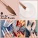 Saviland Size 12 Kolinsky Acrylic Nail Brush- Bronze Gold Handle, Ideal for Beginners and Professionals | Acrylic Powder Application Tool - Buy Online on SooperMarket.com