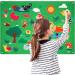 Ospalem 3.3ft Farm Animals Filz Story Board Set - Interactive Early Learning Play Set for Toddlers & Children - Buy Online on SooperMarket.com
