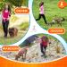 2-in-1 Jogging Line & Dog Leash for Large/Medium Dogs | Double Handle Belly Belt Leash - Perfect for Walking Jogging & Hiking - Army Green - Buy Online on SooperMarket.com