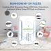6 Pack Ultrasonic Pest Repeller Plug-In for Indoor Pest Control - Repels Insects, Roaches, Mice, Spiders, and Mosquitoes - Ideal for Home, Garage, Warehouse, and Office - Buy Online on SooperMarket.com