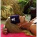 Happy Wraps Namaste Lavender Yoga Eye Pillows - Set of 4 - Navy Cotton | Hot Cold Aromatherapy for Stress Relief, Meditation, Spa, Relaxation - Great Gifts - Buy Online on SooperMarket.com