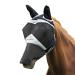 Shires Fine Mesh Fly Mask With Ears and Nose - Black: Full