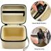 Hard Travel Case for Skull Shaver Pitbull Pro Razor - Beard Trimmer Storage Box with Zipper Mesh Pocket - Men's Gold Pro Mustache Grooming Kit - Beige - Buy Online on SooperMarket.com
