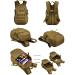 Huntvp Mini Daypack Military Backpack 10L/20L - Tactical Assault Pack for Hunting, Camping, and Trekking - Black - Buy Online on SooperMarket.com