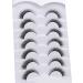 Pooplunch Cat Eye False Eyelashes - 8D Volume Fluffy Wispy Natural Lashes (7 Pairs, 3-12MM) - Buy Online on SooperMarket.com