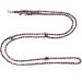 Lightweight & Durable Dog Linen for Small Dogs Up to 15kg - Adjustable 2.80m Ohio Leash in Black Silver Red - Buy Online on SooperMarket.com