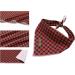 Shop Lionet Paws Christmas Bandana for Dogs - Triangular Headscarf in Black & Red Perfect for Small to Large Breeds - International Shipping Available! - Buy Online on SooperMarket.com