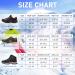 Bluever Ice Klampen Crampons - 32 Stainless Steel Spikes for Mountain Shoes | Ideal for Hiking Trekking Climbing & Winter Activities | XL Size Available - Buy Online on SooperMarket.com