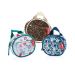 Nuby Pacifier Hygienic Paci-Pouch Combo for Travel - Set of 3 | Convenient Pacifier Storage Solution - Buy Online on SooperMarket.com