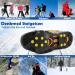Premium 10-Spike Shoe Crampons - Anti-Slide Winter Chains for Outdoor Sports & Mountaineering (Size 31-36) - Buy Online on SooperMarket.com