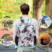 Leopard Print Women's Cooler Backpack | Leak Proof & Lightweight Lunch Bag with Cooler Compartment | Ideal for Hiking, Camping & Wine | 24-Can Capacity | Nainiu - Buy Online on SooperMarket.com