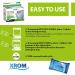 XROM Natural Dishwasher Cleaner & Descaler - Removes Odors & Hard Water Stains - Powerful Descale Solution - 6 Treatments - Original Scent - Buy Online on SooperMarket.com