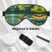 Lake with Boats Canoes Soft Sleep Eye Mask - Breathable Travel Eye Patch for Women | Relax & Unwind - Buy Online on SooperMarket.com
