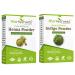 Attar Ayurveda Natural Dye for Black Hair (Henna Leaves Powder Indigo Leaves Powder Combo Pack) (200 Grams + 200 Grams 400 Grams Total) - 400GM Pack 2