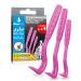 Bluepet 3 Set tick hooks for dogs cats horse & humans - tick lever as a proven tick remover for tick tongs I Alternative to tick tweezers zeck mooring tick protection & tick agent 3x tick hooks pink