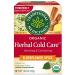 Traditional Medicinals Seasonal Teas Gypsy Cold Care Naturally Caffeine Free 16 Wrapped Tea Bags .99 oz (28 g)