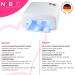 NAILS FACTORY N&BF | UV Gel Nail Studio Starter Set - Complete Nail Art Kit with UV Lamp & Base Gel - Buy Online on SooperMarket.com