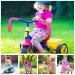 Pink Tassel Streamers Bike Handle Grips for Kids | Non-Slip Bicycle Handlebar Cover for Mountain Bike & Scooters | Cycling Replacement Parts - Buy Online on SooperMarket.com
