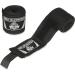 DBX Bushido Boxing Bandages - 4m/2m Cotton Flexible Wraps for Men | Strong Velcro Fastener | Ideal for Martial Arts - Blue - Buy Online on SooperMarket.com