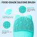 Electric Face Scrubber Silicone Facial Cleansing Brush for Deep Cleanning Exfoliating Waterproof Rechargeble|Vibrating|Massager (Blue) - Buy Online on SooperMarket.com