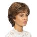 Lofty Wig Jasmin | High-Quality Synthetic Hair Wig | Realistic Medium Brown/Copper Maroon Highlights - International Shipping Available - Buy Online on SooperMarket.com