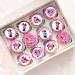 PRECUT Minnie Cupcake Toppers Pink Theme Premium Thickness SWEETENED VANILLA - wafer card cake decorations (24) - Buy Online on SooperMarket.com