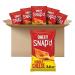 Cheez-It Snap'd Double Cheese Baked Snacks - 3.6oz Pouch (Pack of 6) | Tasty & Crunchy - Buy Online on SooperMarket.com