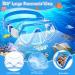 Buy Children's Diving Goggles - 180 Snorkel Mask with Nose Protection & Earplugs for 4-12 Years - Blue - Buy Online on SooperMarket.com