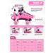 METROLLER Roller Skates for Teens - Adjustable 4 Sizes with Light up Wheels - Rose Medium-Big Kid (1-4 US) - Buy Online on SooperMarket.com