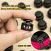 TXSN 30PCS Plastic Cord Locks Spring Stopper Fastener Toggles for Drawstrings  Paracord  Bags  Shoelaces  Clothing and More  Columnar Shape Double Holes - Buy Online on SooperMarket.com