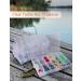 Sjqecyfv Tackle Box Organizer - 18 Grids Clear Plastic Craft & Bead Storage with Dividers | 1 Pack - Buy Online on SooperMarket.com