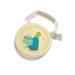 MAM Pod Dummy Bag Practical for Storing 2 Dummies Dummy Box with Velcro Fastener for Flexible Attachment Turtle Yellow/Tortoise