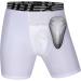 IBEX ATHLETIC Youth Compression Shorts with Protective Cup - X-Large | Youth Cup Underwear for Boys - Buy Online on SooperMarket.com