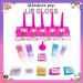Just My Style Shimmer Pop Lip Gloss DIY Kit - Create 5 Lollipop-Shaped Glosses with Funnel, Containers, Base, Glitter & More - Buy Online on SooperMarket.com