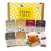 Herbal Tea Gift Set Hamper Selection | 60 Individually wrapped Herbal Tea Bags | 6 Flavours inc Rosehip & Hibiscus Super fruit Peppermint Lemon & Ginger Green Tea Camomile