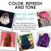 KERACOLOR Kit of 3-in-1 (Cleanse + Conditioner + Color) Teal Semi-Permanent Hair Dye and Finishing Hair Spray 10oz - Buy Online on SooperMarket.com
