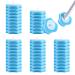Yheonver Disposable Toilet Cleaning System Disposable Toilet Flushable Refill Brush Flushable Refills - 48 Refills