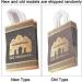 Ramadan Gift Bag Mubarak Sign Design Paper Bag with Paper for Festival Decorations - Buy Online on SooperMarket.com