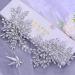 Azaleas Silver Wedding Hair Comb | Bridal Rhinestone Headband & Crystal Hair Accessories for Bridesmaids - Buy Online on SooperMarket.com